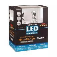 Лампа автомобильная светодиодная KOITO H4 12/24V-LED (P43t) 6500K 11/11W WhiteBeam LED (к.уп.2 шт.)