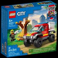 Конструктор LEGO City 60393 4x4 Fire truck rescue