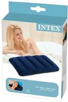 Надувная подушка Intex Downy Pillow 68672, 43х28 см, синий