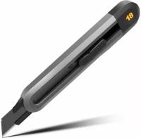 Технический нож "Home Series" Deli HT4018 Ширина лезвия 18мм. Эксклюзивный дизайн. Корпус из высококачественного софттач пластика