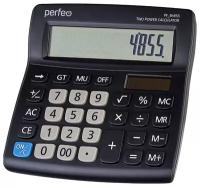Калькулятор Perfeo PF_B4855, бухгалтерский, 12-разр., черный