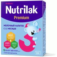Смесь Nutrilak Premium 3, старше 12 месяцев, 350 г