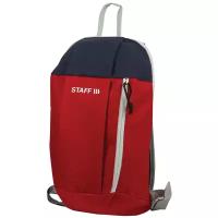 Рюкзак Staff AIR, универсальный, красно-синий, 40х23х16 см