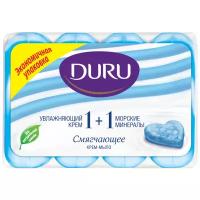 Крем-мыло кусковое DURU Soft Sensations 1+1 Крем & морские минералы