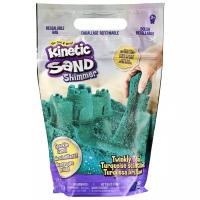 Кинетический песок Kinetic Sand с блестками (6060800/6060801), розовый, 0.91 кг, пакет