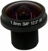 5MP 1.8mm. Широкоугольный объектив М12