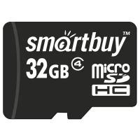 micro SDHC карта памяти Smartbuy 32GB Class 4 (без адаптера)