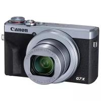 Фотоаппарат Canon PowerShot G7 X Mark III Silver (20Mp/24–100 f/1.8-2.8/4K/Wi-Fi/BT)
