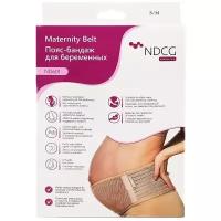 Бандаж для беременных NDCG ND601 с ребрами жесткости, размер S/M, бежевый