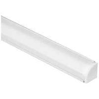 Угловой алюминиевый профиль для светодиодной ленты Elektrostandard LL-2-ALP008 Угловой алюминиевый профиль белый/белый для LED ленты (под ленту до 10mm)