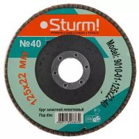 Лепестковый диск Sturm! 9010-01-125x22-40