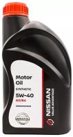 Синтетическое моторное масло Nissan 5W40 Value Advantage, 1 л