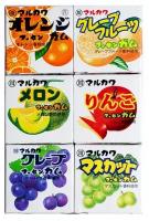 Жевательная резинка Marukawa Confectionery ассорти из 6 вкусов, 32.4 г