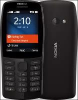 Телефон Nokia 210, 2 SIM, черный