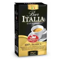 Кофе молотый Saquella Bar Italia 100% Arabica