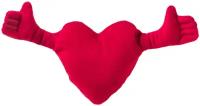 Мягкая игрушка ИКЕА сердце КАМРАТЛИГ, 11 см, красный сердце
