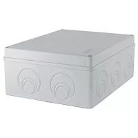 Распределительная коробка TDM ЕLECTRIC SQ1401-1271 наружный монтаж 240x195 мм серый RAL 7035