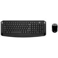 Комплект HP 3ML04AA Wireless Keyboard and Mouse 300 Black USB