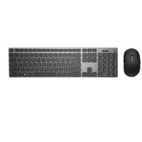 Клавиатура и мышь DELL KM717 Wireless Keyboard and Mouse Grey-Black USB