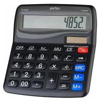 Калькулятор Perfeo PF_B4852, бухгалтерский, 12-разр., черный