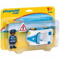 Конструктор Playmobil 1-2-3 9384 Полицейская машина