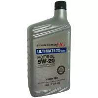 Синтетическое моторное масло Honda Full Synthetic 5W20 SN, 0.946 л