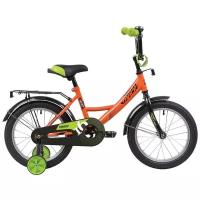 Детский велосипед Novatrack Vector 16 (2020) оранжевый (требует финальной сборки)