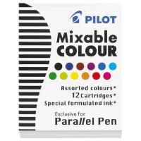Картридж для перьевой ручки PILOT IC-P3-AST (12 шт.)