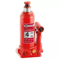 Домкрат бутылочный гидравлический AUTOPROFI DG-04 (4 т) красный