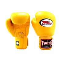 Боксерские перчатки TWINS BGVL-3 Жёлтые (16 унций)