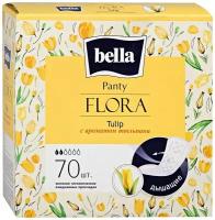 Прокладки гигиенические ежедневные bella Panty FLORA Tulip, 70 шт./уп. (с ароматом тюльпана)