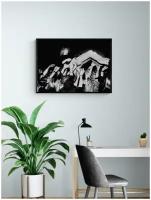 Постер / Плакат / Картина Курт Кобейн - Концерт 40x50 см в раме
