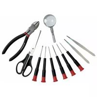 Набор инструмента бытовой для точных работ, 11 шт. ZIPOWER 11PC Household Tool Kit