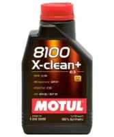Моторное масло MOTUL 8100 X-clean + 5W-30 синтетическое 1 л