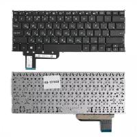Клавиатура для ноутбука Asus T200 русская, черная без рамки, плоский Enter