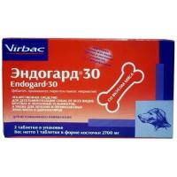 Virbac VIRBAC антигельметик Эндогард 30 (2 таб./упак) акция