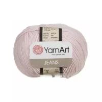 Пряжа YarnArt Jeans - 2 шт, цвет 18 розовый, 50г/160м, хлопок/полиакрил