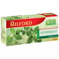 Чайный напиток травяной Milford Peppermint в пакетиках, 1 уп