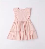 Платье с коротким рукавом iDO, размер 4A, цвет светло-розовый