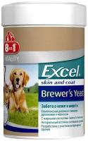 8in1 Добавка в корм для кошек и собак Excel Brewers Yeast 260 табл