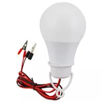 Лампа светодиодная с проводом и креплением (клеммы) HRS AS21 (12 Вт, 12 В) (Белый)