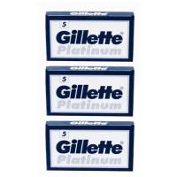 Лезвия для Т-образного станка Gillette Platinum, 15 шт.