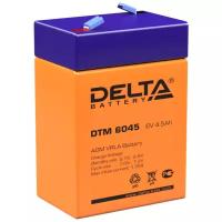 Аккумулятор Delta DTM 6045 6V AGM (4,5 Ач)
