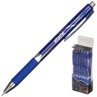 Ручка шариковая автоматическая Attache Selection Megaoffice синяя (толщина линии 0.5 мм)