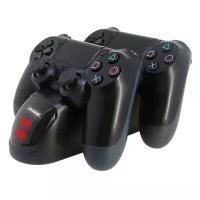 Зарядная станция для 2-х геймпадов SONY PlayStation 4 (PS4) Dualshock 4 Dual Charging Dock DOBE