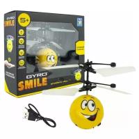 Робот 1 TOY Gyro-Smile черный/желтый