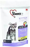 Сухой корм для котят 1st Choice Kitten Здоровый старт, с курицей 350 г