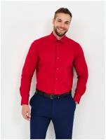 Мужская рубашка Allan Neumann 000143-SF, размер 39 176-182, цвет красный