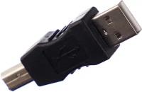 Адаптер-переходник GSMIN RT-50 USB 2.0 A (M) - USB B Print (M) (Черный)