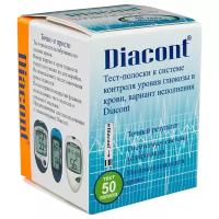 Diacont тест-полоски, 50 шт
